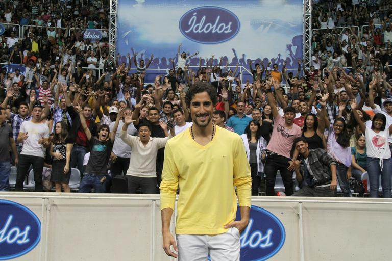 Marcos Mion comanda audição do programa 'Ídolos' no Maracanãzinho, Rio de Janeiro