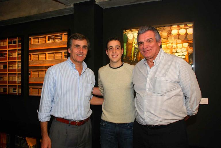 Marcelo Hirsch, Paulo Hegg e José Luiz Aranha Moura 