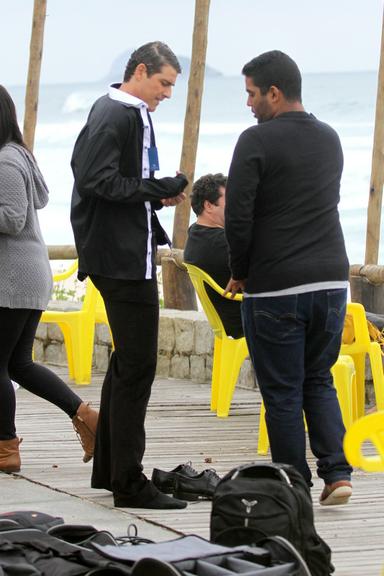 Reynaldo Gianecchini participa de ensaio fotográfico no Rio de Janeiro