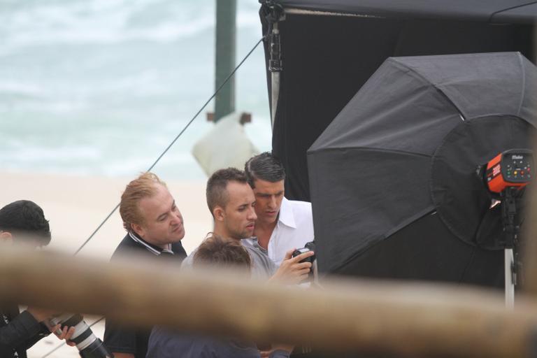 Reynaldo Gianecchini participa de ensaio fotográfico no Rio de Janeiro