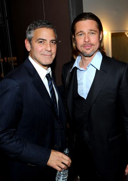 Brad Pitt e George Clooney