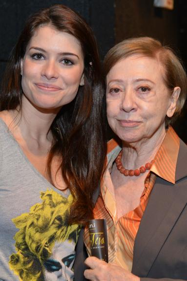 Alinne Moraes e Fernanda Montenegro