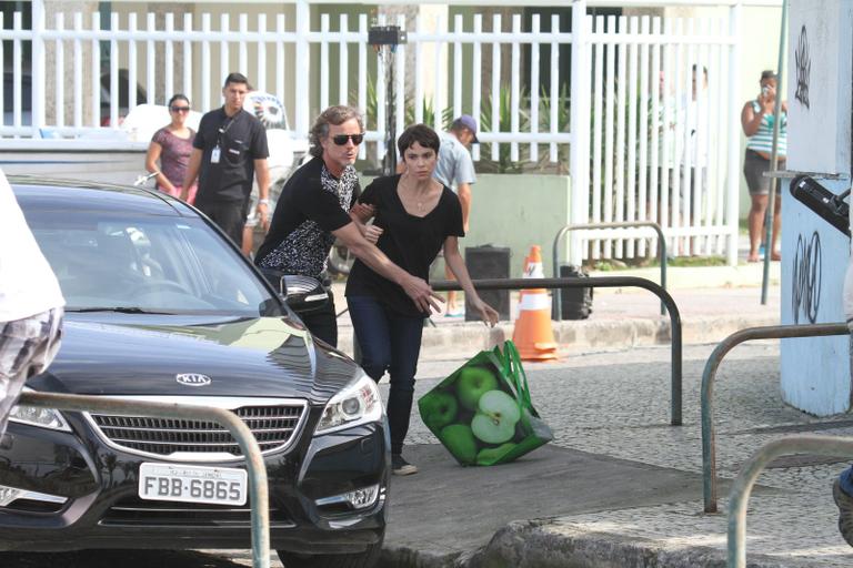 Marcello Novaes e Débora Falabella gravam 'Avenida Brasil'