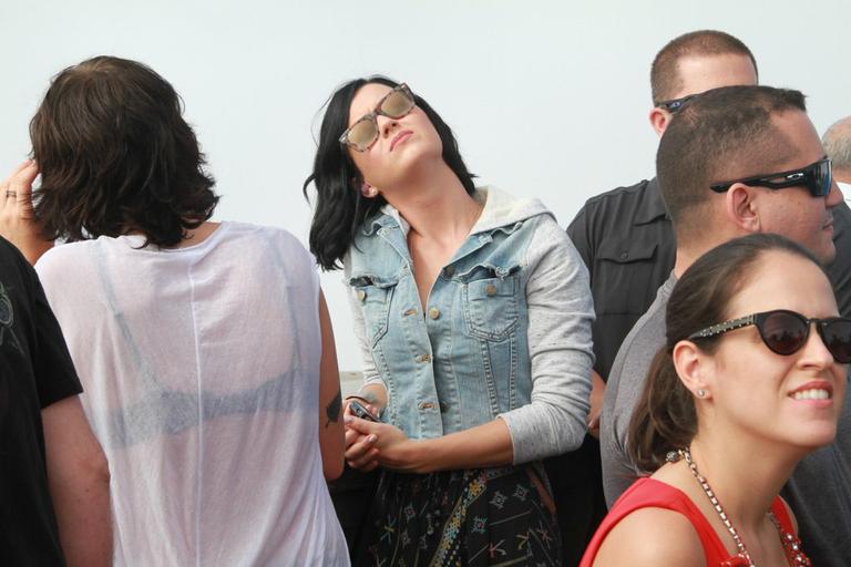 Katy Perry visita o Cristo Redentor