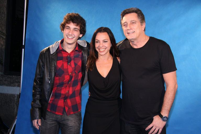 Guilherme Prates, Carla Marins e Eduardo Galvão