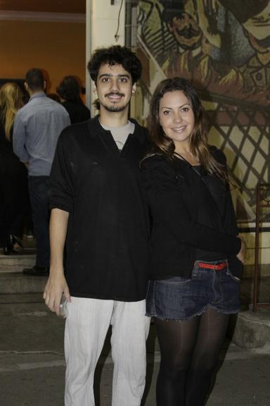 George Sauma e Fabíula Nascimento