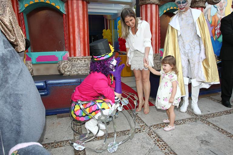 Patricia Maldonado e Nina, sua filha com Guilherme Arruda