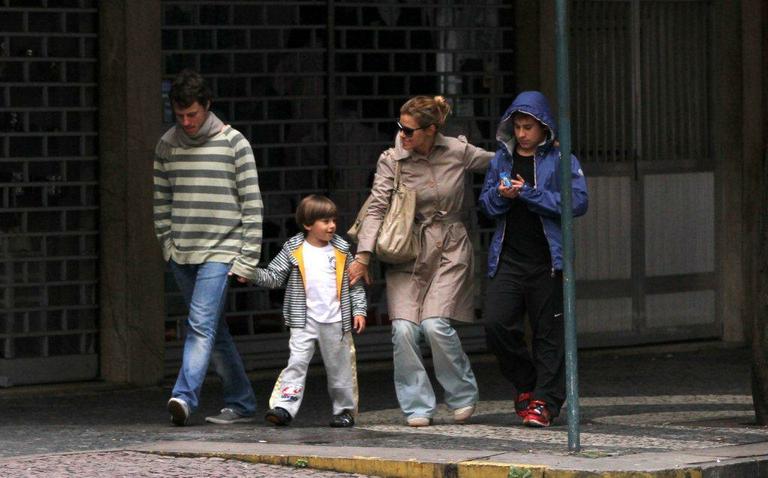 Tiago Worcman, José, Carolina Dieckmann e Davi