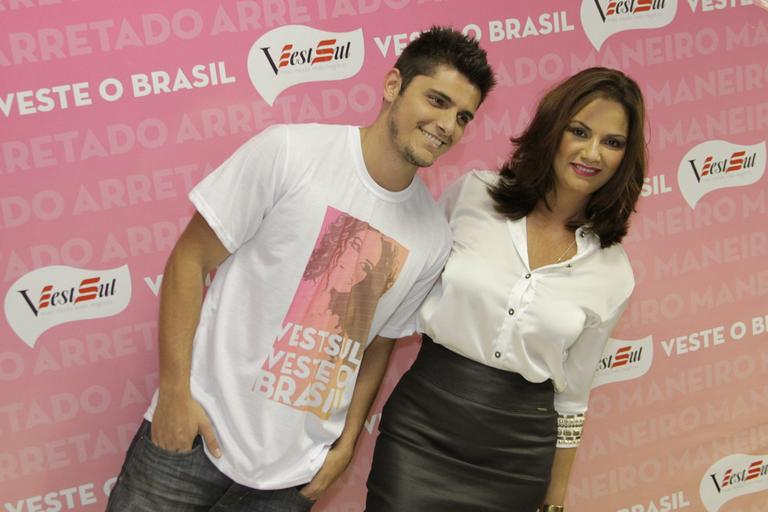 Bruno Gissoni e Luiza Brunet