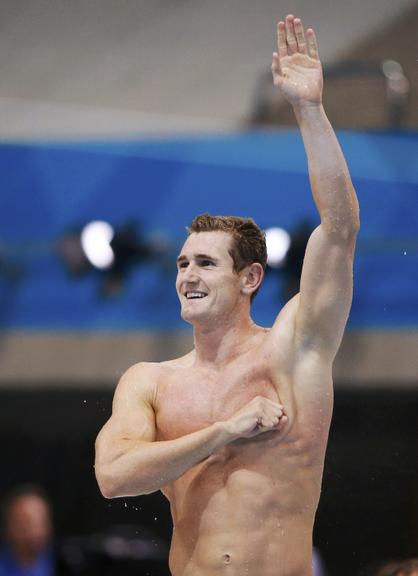 O sul-africano Cameron Van Der Burgh