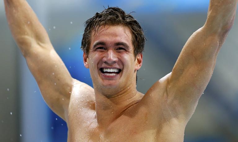 O americano Nathan Adrian 