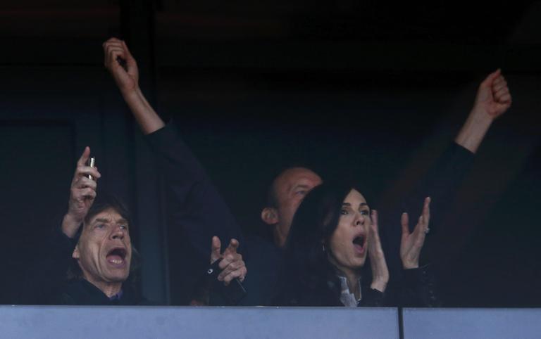 Mick Jagger e a namorada L'Wren Scott