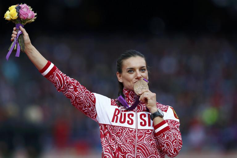 A russa Yelena Isinbayeva