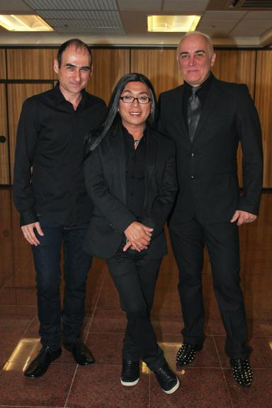 Amir Slama, Celso Kamura e Fernando Pires