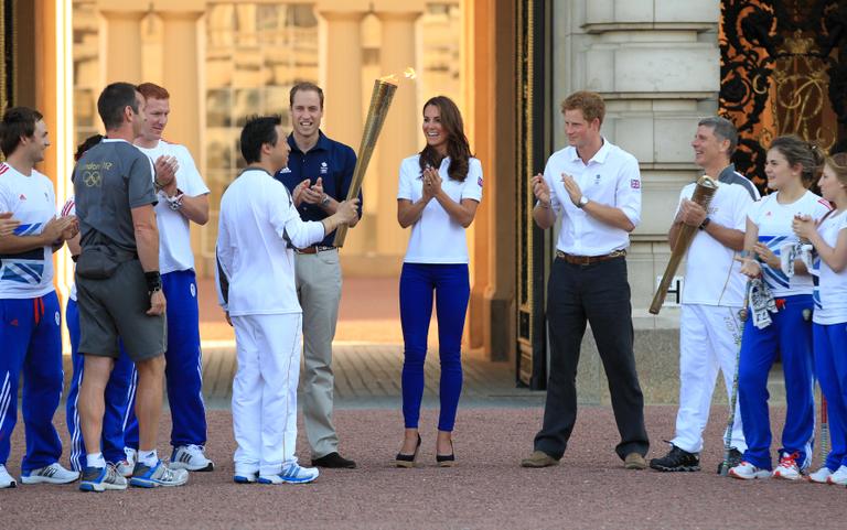 Kate Middleton na Olimpíada de Londres