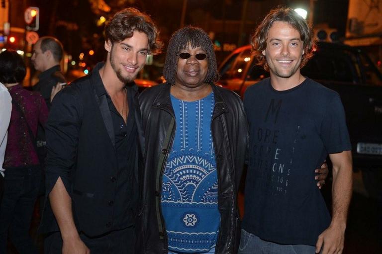 Pablo Morais com Milton Nascimento e Kayky Brito