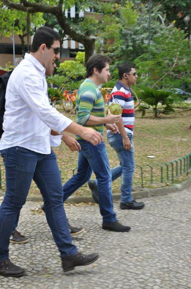 Cantor Daniel em gravação do 'Estrelas'