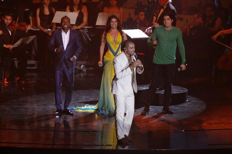 Thiaguinho, Paula Fernandes, Diogo Nogueira e Luan Santana