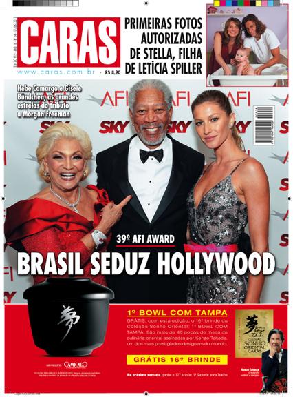 Veja as capas da revista CARAS com Hebe Camargo