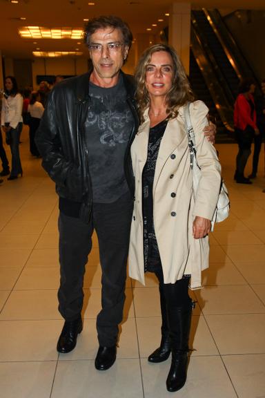 Bruna Lombardi e Carlos Alberto Riccelli