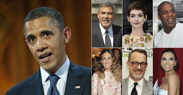 Celebridades apoiam Barack Obama