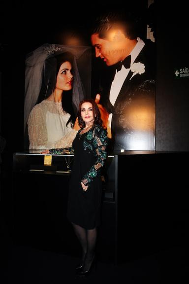 Priscilla Presley abre exposição sobre o marido Elvis Presley em São Paulo