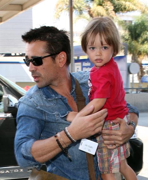 Colin Farrell e o filho Henry