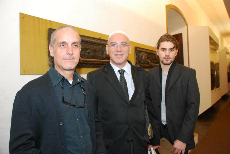 Claudio Lorenzetti, Nando Bianchini e Pedro Lande