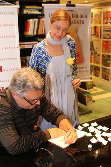 Flávio Marinho e Betty Gofman