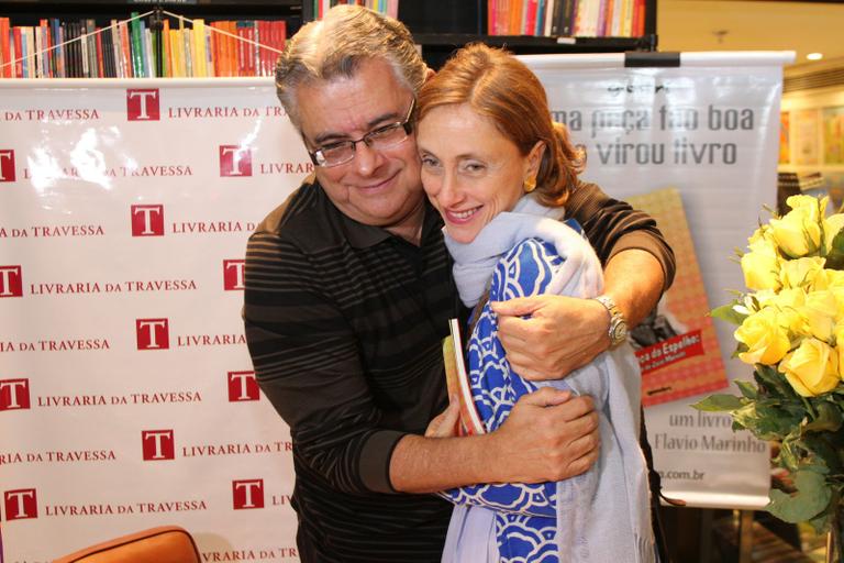 Flávio Marinho e Betty Gofman