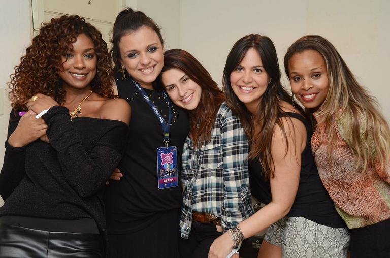 Cris Vianna, Lela Gomes, Fernanda Paes Leme, Carol Sampaio e Roberta Rodrigues