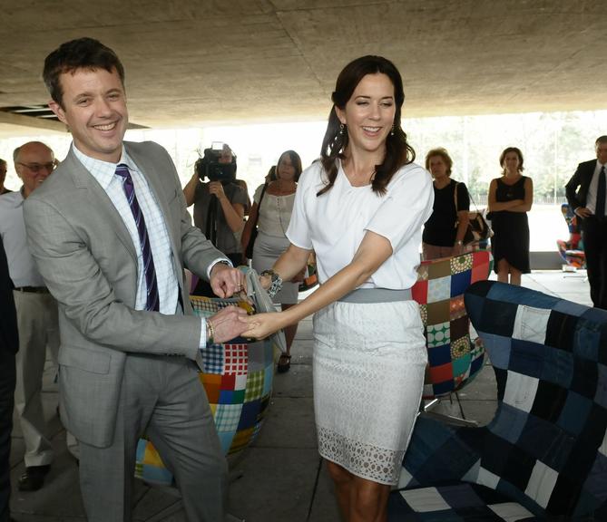 Príncipe Frederik e princesa Mary