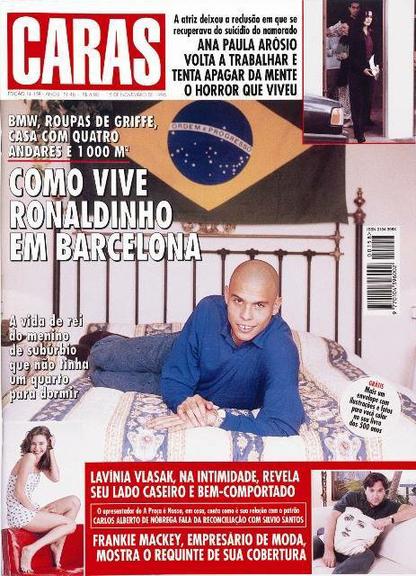 Ronaldo Nazário, em 1996