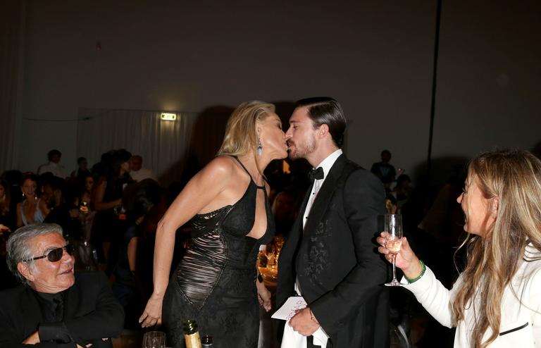 Sharon Stone e Martin Mica