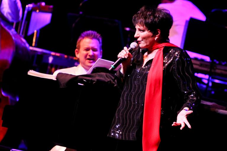 Liza Minnelli se apresenta em São Paulo