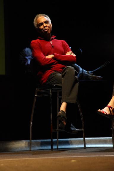 Veja fotos da coletiva do musical 'O Rei Leão', com a presença de Gilberto Gil