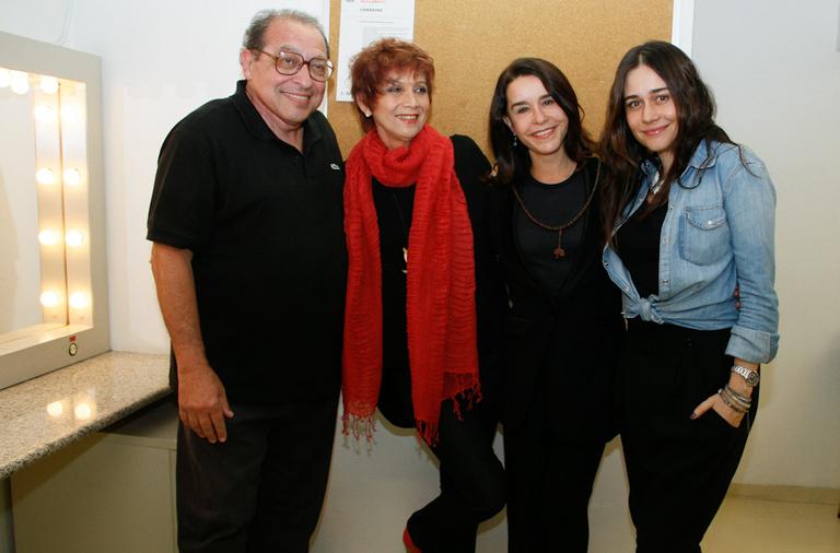 Ruy Castro, Vera Viana, Lucélia Santos e Alessandra Negrini