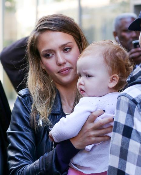 Jessica Alba e sua pequena Haven Garner