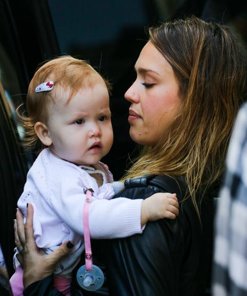 Jessica Alba e sua pequena Haven Garner