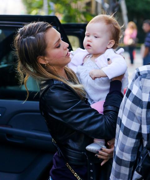 Jessica Alba e sua pequena Haven Garner