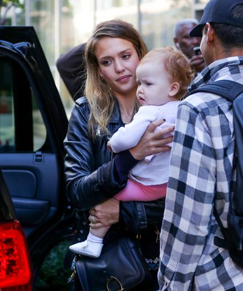 Jessica Alba e sua pequena Haven Garner