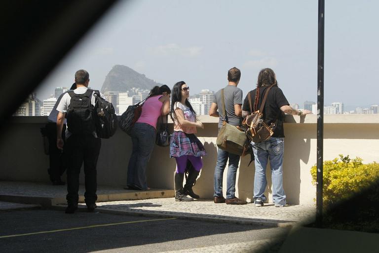 Amy Lee, do Evanescence, em hotel no Rio