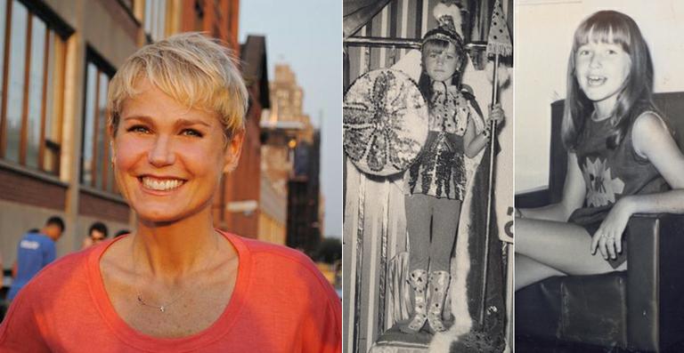 Xuxa mostra foto da infância