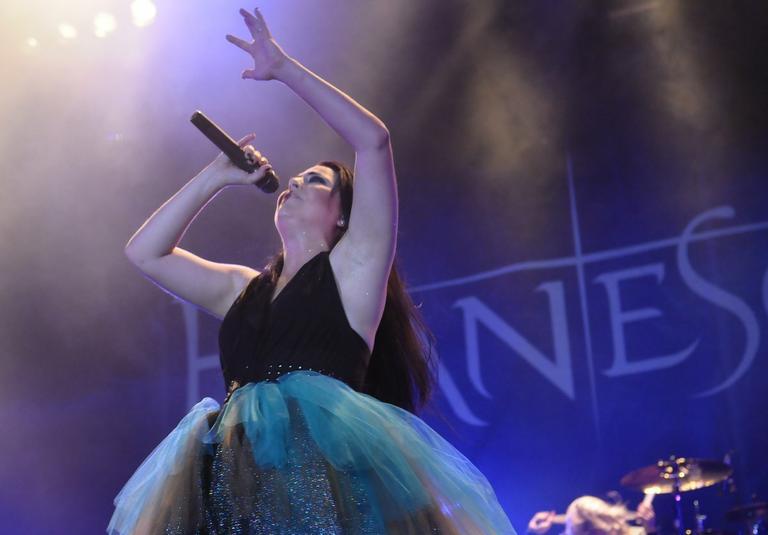 Veja fotos do show do Evanescence em São Paulo