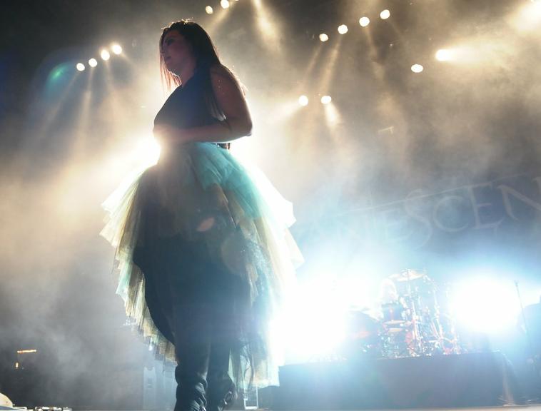 Veja fotos do show do Evanescence em São Paulo