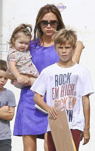 Romeo com Victoria e Harper