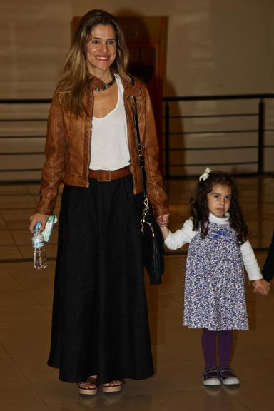 Ingrid Guimarães com Clara, sua filha com Renê Machado