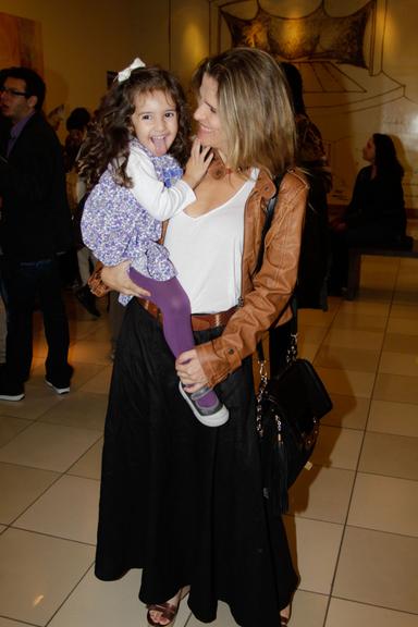 Ingrid Guimarães com Clara, sua filha com Renê Machado