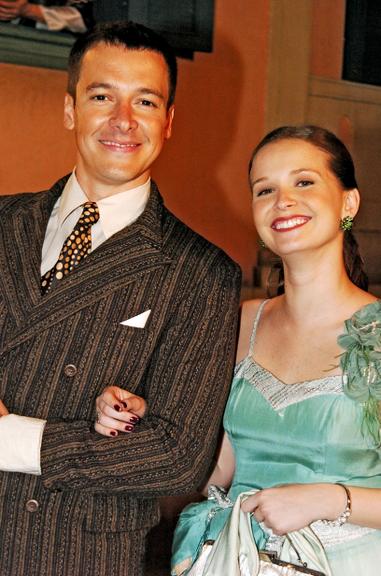 Rodrigo Faro com Fernanda Rodrigues em 'O Profeta' (2006)