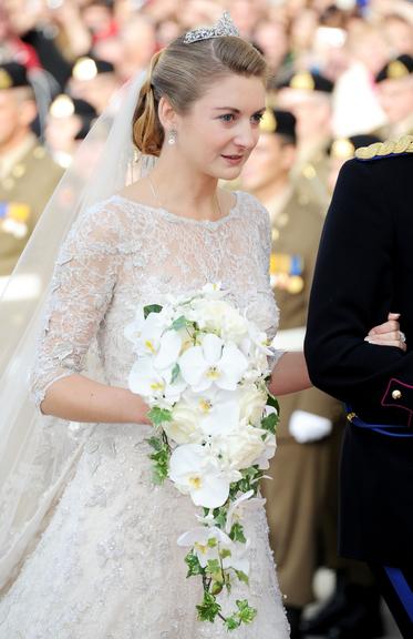 Cerimônia religiosa do casamento do grã-duque herdeiro de Luxemburgo, William, com  condessa belga Stéphanie de Lannoy